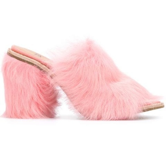 ugg fluffy heels